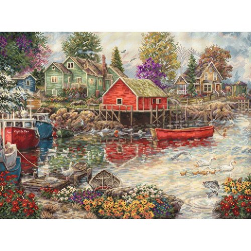 (image for) Quiet Cove Counted Cross Stitch Kit
